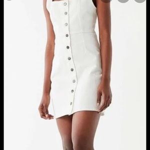 White urban jean dress